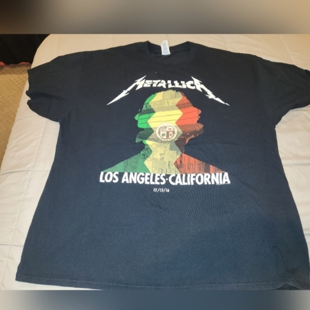 METALLICA - (LOS ANGELES) FONDA THEATRE - DECEMBER 15, 2016 SHIRT - 2XL